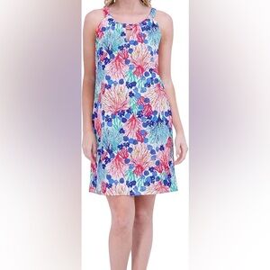 Stella Parker Womens Sleeveless UPF 50 sun protection Dress NWT size M